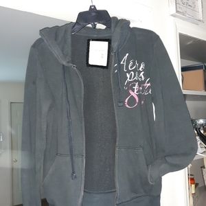 Aeropostale Black Hoodie  Size Medium